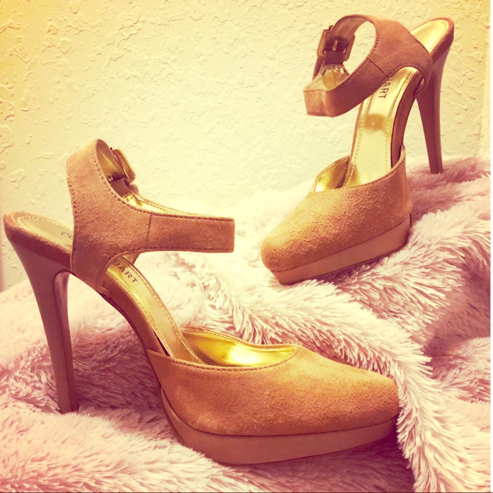 Tan High Heels